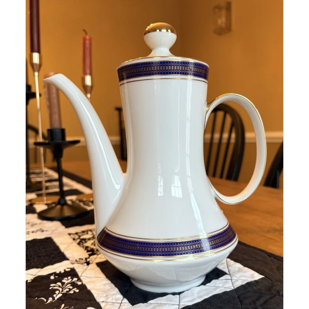 Eschenbach Echt‎ Kobalt - Coffee Pot Blue And Gold